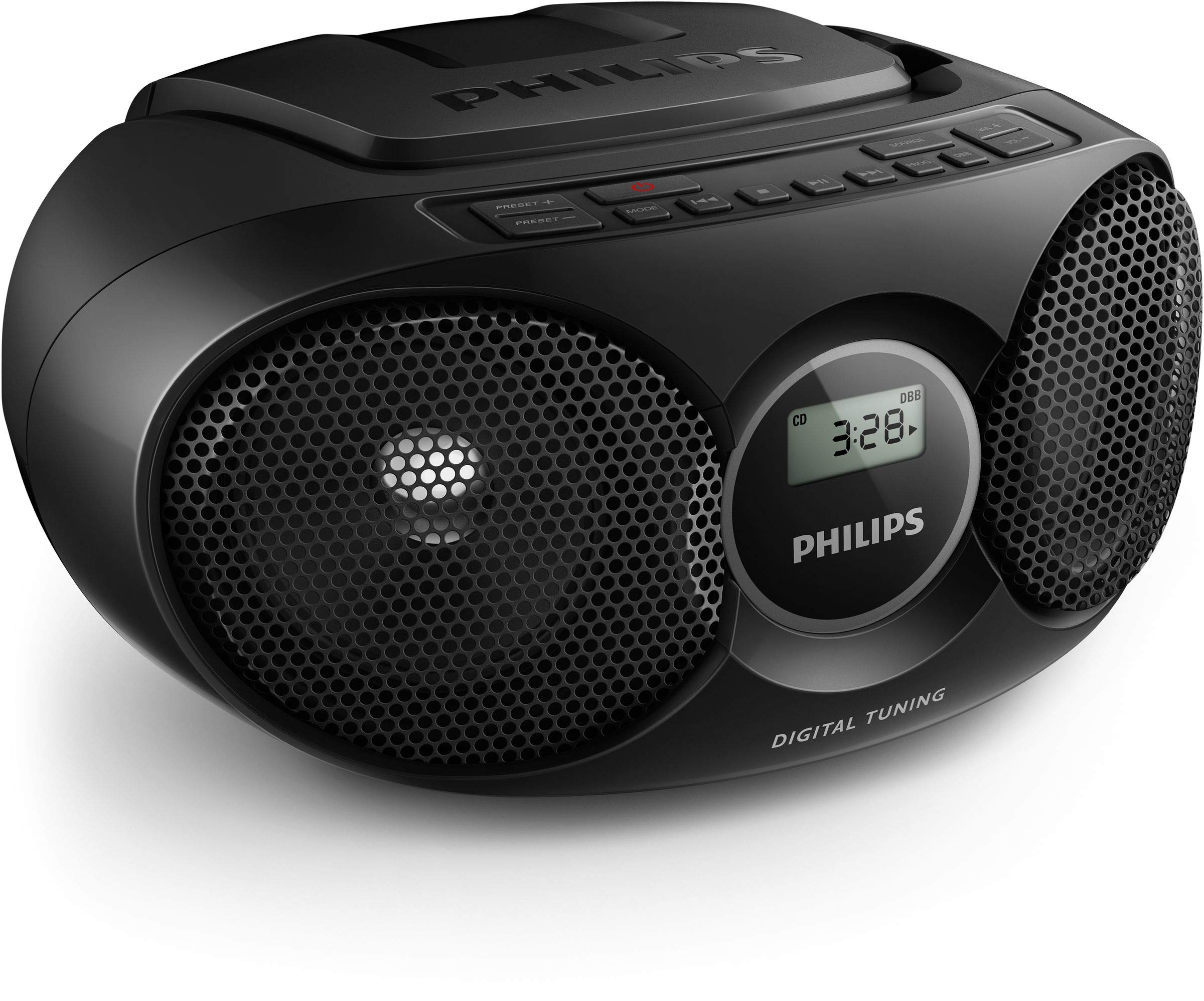 PHILIPS ポータブルCDプレーヤー AZ6829 Amazon.com: Philips Portable CD Player Boombox Radio CD Player